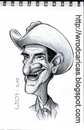 Cartoon: Ernest Tubb (small) by WROD tagged ernest,tubb,country,music