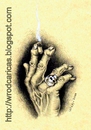 Cartoon: Some hands speak for themselves (small) by WROD tagged famous hands