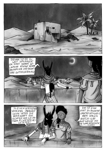 Cartoon: Seth Io Erbeth Kapitel 2 - Brüd (medium) by Insane-Comics tagged insane,comics,insanecomics,seth,mythologie,mythology,egypt,ägypten,osiris,isis,true,story