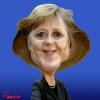 Cartoon: Angela Merkel (small) by Romero tagged angela merker caricatura personaje humor politica portrait art caricature woman politics