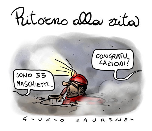 Cartoon: Madre Terra (medium) by Giulio Laurenzi tagged madre,terra