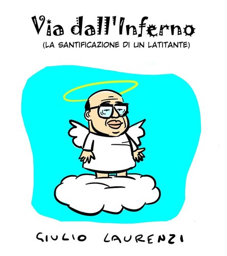 Cartoon: Via Craxi (medium) by Giulio Laurenzi tagged via,craxi,inferno