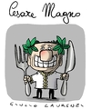Cartoon: Cesare Magno (small) by Giulio Laurenzi tagged cesare,magno,berlusconi