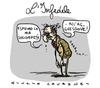 Cartoon: L Infedele (small) by Giulio Laurenzi tagged infedele