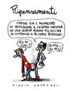 Cartoon: Ripensamenti (small) by Giulio Laurenzi tagged ripensamenti