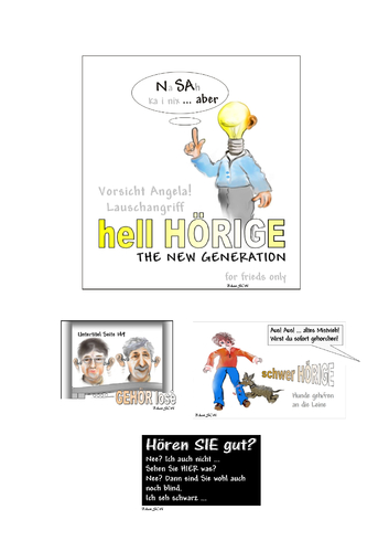 Cartoon: hörig (medium) by BES tagged philosophie,gesundheit,sprache,politik,außenpolitik