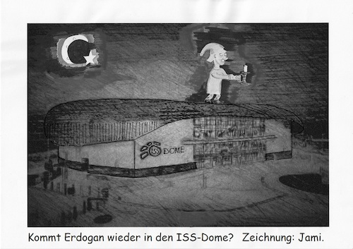 Cartoon: Turkish nightmare (medium) by Cartoon Jami tagged turkey,turkish,nightmare,sleepwalker,germans,michel,germany