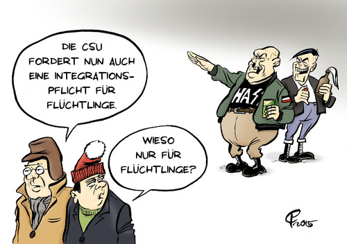 Integrations-Pflicht