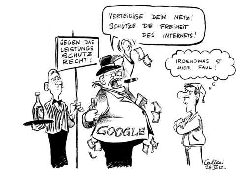 Cartoon: Internet-Freiheitskämpfer (medium) by Paolo Calleri tagged google,suchmaschine,leistungsschutzrecht,kampagne,bundestag,konzern,freiheit,internet,netz,www,video,aufruf,verteidige,dein,bundestagsabgeordnete,informationsvielfalt,lizenzgebühren,verlage,textauszüge,klicks,nutzer,geschäftsinteressen,unternehmensinteressen,urheberrecht,leistungsrecht,journalismus,netzmonopol,politik,wirtschaft