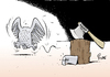 Cartoon: Bundes-Hack (small) by Paolo Calleri tagged deutschland,bundestag,parlament,hacker,angriff,it,computer,netzwerk,cyberattacke,schaden,informationstechnik,abgeordnete,parlamentarier,trojaner,karikatur,cartoon,paolo,calleri