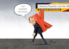 Cartoon: K-Frage (small) by Paolo Calleri tagged deutschland,parteien,cdu,union,leipzig,32,parteitag,parteivorsitzende,akk,friedrich,merz,rivalen,kanzlerschaft,kandidatur,kanzlerkandidatur,bundestagswahl,urwahl,politik,wirtschaft,finanzen,klima,arbeit,soziales,macht,machtfrage,frage,karikatur,cartoon,paolo,calleri