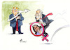 Cartoon: US-Präsidentschaftswahl (small) by Paolo Calleri tagged usa,us,vereinigte,staaten,biden,trump,harris,vize,demokraten,republikaner,wahlen,2020,praesidentschaftswahl,wahlkampf,karikatur,cartoon,paolo,calleri