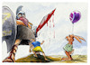 Cartoon: Zum Streit gehören ja immer 2 (small) by Paolo Calleri tagged ukraine,russland,krieg,widerstand,militaer,einmasch,opfer,flucht,zerstoerung,kaempfe,ostermaersche,frieden,karikatur,cartoon,paolo,calleri