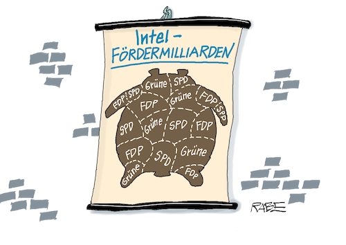 Cartoon: Bärenfell (medium) by RABE tagged ampel,ampelregierung,rot,grün,gelb,fdp,spd,grüne,rabe,ralf,böhme,cartoon,karikatur,pressezeichnung,farbcartoon,tagescartoon,pöbelei,pöbler,bestrafung,regelung,beschimpfung,bundestag,abgeordnete,intel,intelmilliarden,aufteilung,fell,bärenfell,milliardenhilfe,aufbauhilfe,fördermilliarden,chipkonzern,magdeburg,ampel,ampelregierung,rot,grün,gelb,fdp,spd,grüne,rabe,ralf,böhme,cartoon,karikatur,pressezeichnung,farbcartoon,tagescartoon,pöbelei,pöbler,bestrafung,regelung,beschimpfung,bundestag,abgeordnete,intel,intelmilliarden,aufteilung,fell,bärenfell,milliardenhilfe,aufbauhilfe,fördermilliarden,chipkonzern,magdeburg