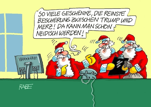 Bescherung bei Trump