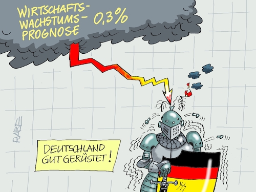 Cartoon: Blitzableiter (medium) by RABE tagged merz,union,kanzler,fritze,koalition,spd,klingbeil,bundesregierung,rabe,ralf,böhme,cartoon,karikatur,pressezeichnung,farbcartoon,tagescartoon,trump,putin,krisen,tv,nachrichten,waschmaschine,wirtschaftsprognose,aussichten,rezession,stagnation,wolke,gewitterwolke,blitz,blitzableiter,ritter,ritterrüstung,blech,deutschland,merz,union,kanzler,fritze,koalition,spd,klingbeil,bundesregierung,rabe,ralf,böhme,cartoon,karikatur,pressezeichnung,farbcartoon,tagescartoon,trump,putin,krisen,tv,nachrichten,waschmaschine,wirtschaftsprognose,aussichten,rezession,stagnation,wolke,gewitterwolke,blitz,blitzableiter,ritter,ritterrüstung,blech,deutschland