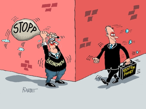 Cartoon: Eckige Rente (medium) by RABE tagged merz,union,kanzler,fritze,koalition,spd,klingbeil,bundesregierung,rabe,ralf,böhme,cartoon,karikatur,pressezeichnung,farbcartoon,tagescartoon,trump,putin,krisen,tv,nachrichten,waschmaschine,ökonomen,warnung,stopp,rente,rentner,rentenpaket,rentenreform,keule,ecke,eckenwitz,merz,union,kanzler,fritze,koalition,spd,klingbeil,bundesregierung,rabe,ralf,böhme,cartoon,karikatur,pressezeichnung,farbcartoon,tagescartoon,trump,putin,krisen,tv,nachrichten,waschmaschine,ökonomen,warnung,stopp,rente,rentner,rentenpaket,rentenreform,keule,ecke,eckenwitz