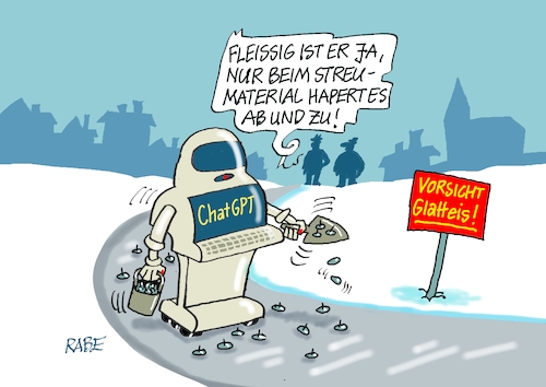 Cartoon: Es hapert (medium) by RABE tagged merz,kanzler,koalition,union,spd,klingbeil,cartoon,karikatur,pressezeichnung,farbcartoon,tagescartoon,weihnachten,silvester,neujahr,böller,feuerwerk,silvesterfeuerwerk,glatteis,notaufnahme,streupflicht,glätegefahr,knochenbrüche,ki,it,chatgpt,reisszwecken,sand,eimer,merz,kanzler,koalition,union,spd,klingbeil,cartoon,karikatur,pressezeichnung,farbcartoon,tagescartoon,weihnachten,silvester,neujahr,böller,feuerwerk,silvesterfeuerwerk,glatteis,notaufnahme,streupflicht,glätegefahr,knochenbrüche,ki,it,chatgpt,reisszwecken,sand,eimer