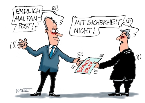 Cartoon: Fanpost (medium) by RABE tagged merz,union,kanzler,fritze,koalition,spd,klingbeil,bundesregierung,rabe,ralf,böhme,cartoon,karikatur,pressezeichnung,farbcartoon,tagescartoon,trump,putin,krisen,tv,nachrichten,waschmaschine,fan,fanpost,brief,brandbrief,stadtbild,stadtbilddebatte,frauen,töchter,forderungen,sicherheit,straße,merz,union,kanzler,fritze,koalition,spd,klingbeil,bundesregierung,rabe,ralf,böhme,cartoon,karikatur,pressezeichnung,farbcartoon,tagescartoon,trump,putin,krisen,tv,nachrichten,waschmaschine,fan,fanpost,brief,brandbrief,stadtbild,stadtbilddebatte,frauen,töchter,forderungen,sicherheit,straße