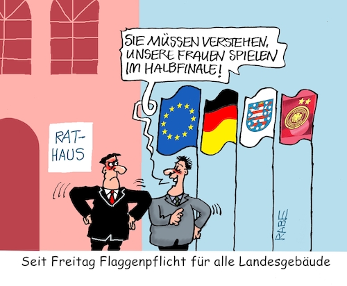 Flagge zeigen