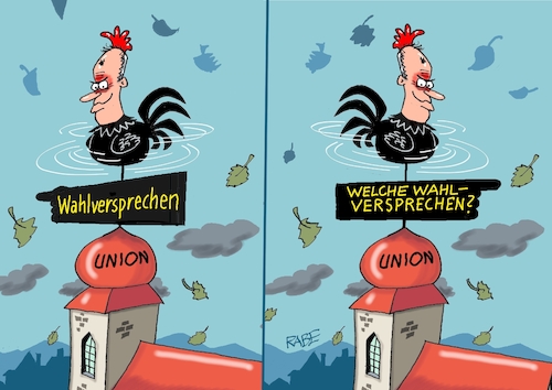 Cartoon: Merz dreht durch (medium) by RABE tagged ampel,ampelregierung,rot,grün,gelb,fdp,spd,grüne,rabe,ralf,böhme,cartoon,karikatur,pressezeichnung,farbcartoon,tagescartoon,inflation,einkommen,rente,rentenpaket,bruch,streit,neuwahlen,merz,fritze,kanzler,wetter,wetterhahn,wahlversprechen,wähler,lüge,wahlbetrug,kirche,sturm,kirchturm,hahn,ampel,ampelregierung,rot,grün,gelb,fdp,spd,grüne,rabe,ralf,böhme,cartoon,karikatur,pressezeichnung,farbcartoon,tagescartoon,inflation,einkommen,rente,rentenpaket,bruch,streit,neuwahlen,merz,fritze,kanzler,wetter,wetterhahn,wahlversprechen,wähler,lüge,wahlbetrug,kirche,sturm,kirchturm,hahn