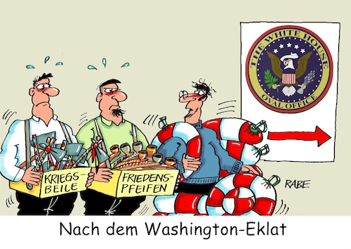 Cartoon: Ovale Rettungsringe (medium) by RABE tagged donald,trump,kamala,harris,präsidentschaftswahl,usa,wahlkampf,joe,biden,rabe,ralf,böhme,cartoon,karikatur,pressezeichnung,farbcartoon,tagescartoon,mc,donalds,burger,oval,office,washington,treffen,selenskyj,selenski,eklat,kriegsbeil,friedenspfeife,rettungsringe,ukrainekrieg,donald,trump,kamala,harris,präsidentschaftswahl,usa,wahlkampf,joe,biden,rabe,ralf,böhme,cartoon,karikatur,pressezeichnung,farbcartoon,tagescartoon,mc,donalds,burger,oval,office,washington,treffen,selenskyj,selenski,eklat,kriegsbeil,friedenspfeife,rettungsringe,ukrainekrieg