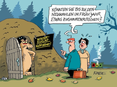 Cartoon: Politikmüde (medium) by RABE tagged ampel,ampelregierung,rot,grün,gelb,fdp,spd,grüne,rabe,ralf,böhme,cartoon,karikatur,pressezeichnung,farbcartoon,tagescartoon,inflation,einkommen,rente,rentenpaket,bruch,streit,neuwahlen,raußschmiss,lindner,ampelaus,ampelende,bär,winterschlaf,frühjahr,ampel,ampelregierung,rot,grün,gelb,fdp,spd,grüne,rabe,ralf,böhme,cartoon,karikatur,pressezeichnung,farbcartoon,tagescartoon,inflation,einkommen,rente,rentenpaket,bruch,streit,neuwahlen,raußschmiss,lindner,ampelaus,ampelende,bär,winterschlaf,frühjahr