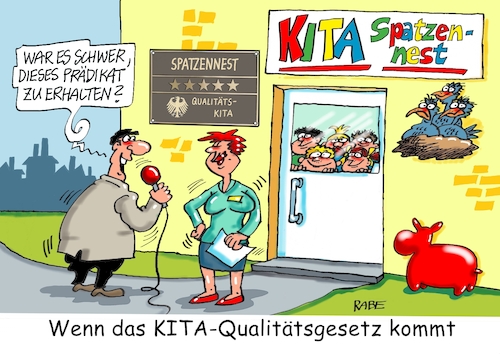 Cartoon: Qualitätsgesetz Kita (medium) by RABE tagged ampel,ampelregierung,rot,grün,gelb,fdp,spd,grüne,rabe,ralf,böhme,cartoon,karikatur,pressezeichnung,farbcartoon,tagescartoon,inflation,einkommen,rente,rentenpaket,bruch,streit,neuwahlen,kita,kindergarten,qualitätsgesetz,kitaqualitätsgesetz,sterne,fünfsterne,lisa,paus,kindertagesbetreuung,fachkräfte,ampel,ampelregierung,rot,grün,gelb,fdp,spd,grüne,rabe,ralf,böhme,cartoon,karikatur,pressezeichnung,farbcartoon,tagescartoon,inflation,einkommen,rente,rentenpaket,bruch,streit,neuwahlen,kita,kindergarten,qualitätsgesetz,kitaqualitätsgesetz,sterne,fünfsterne,lisa,paus,kindertagesbetreuung,fachkräfte