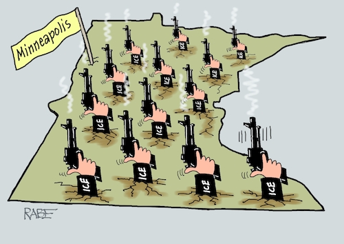 Cartoon: Rauchende Colts (medium) by RABE tagged trump,präsident,usa,donald,einmarsch,erstürmung,cartoon,karikatur,pressezeichnung,rabe,ralf,böhme,farbcartoon,tagescartoon,venezuela,südamerika,maduro,regimewechsel,weltordnung,kongress,völkerrecht,minnesota,minneapolis,colt,revolver,waffe,waffengewalt,polizeieinsatz,polizeigewalt,ice,beamter,pulverdampf,abzug,trump,präsident,usa,donald,einmarsch,erstürmung,cartoon,karikatur,pressezeichnung,rabe,ralf,böhme,farbcartoon,tagescartoon,venezuela,südamerika,maduro,regimewechsel,weltordnung,kongress,völkerrecht,minnesota,minneapolis,colt,revolver,waffe,waffengewalt,polizeieinsatz,polizeigewalt,ice,beamter,pulverdampf,abzug