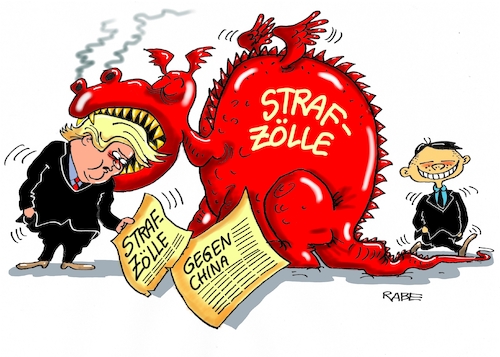 Strafzöllner Trump