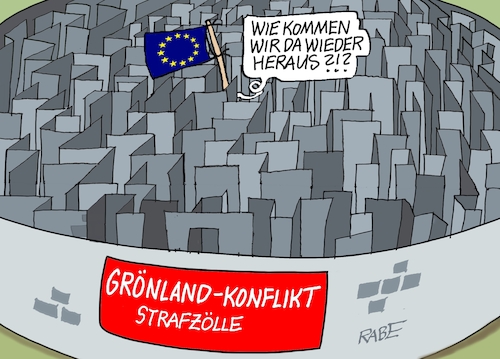 Cartoon: Völlig irre (medium) by RABE tagged trump,präsident,usa,donald,einmarsch,erstürmung,cartoon,karikatur,pressezeichnung,rabe,ralf,böhme,farbcartoon,tagescartoon,venezuela,südamerika,maduro,regimewechsel,weltordnung,kongress,völkerrecht,davos,wirtschaftsforum,grönland,grönlandkonflikt,handel,handelskrieg,irre,irrgarten,labyrint,strafzoll,strafzölle,deal,trump,präsident,usa,donald,einmarsch,erstürmung,cartoon,karikatur,pressezeichnung,rabe,ralf,böhme,farbcartoon,tagescartoon,venezuela,südamerika,maduro,regimewechsel,weltordnung,kongress,völkerrecht,davos,wirtschaftsforum,grönland,grönlandkonflikt,handel,handelskrieg,irre,irrgarten,labyrint,strafzoll,strafzölle,deal