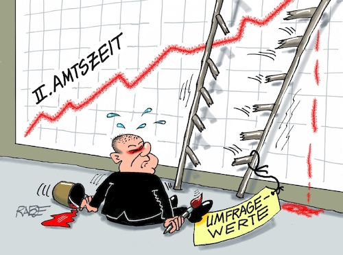 Cartoon: Zeite Amtszeit (medium) by RABE tagged ampel,ampelregierung,rot,grün,gelb,fdp,spd,grüne,rabe,ralf,böhme,cartoon,karikatur,pressezeichnung,farbcartoon,tagescartoon,pöbelei,pöbler,bestrafung,regelung,beschimpfung,bundestag,abgeordnete,scholz,kanzlerkandidatur,amtszeit,leiter,bilanz,sprosse,ampel,ampelregierung,rot,grün,gelb,fdp,spd,grüne,rabe,ralf,böhme,cartoon,karikatur,pressezeichnung,farbcartoon,tagescartoon,pöbelei,pöbler,bestrafung,regelung,beschimpfung,bundestag,abgeordnete,scholz,kanzlerkandidatur,amtszeit,leiter,bilanz,sprosse