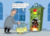 Cartoon: Ampelfeuer (small) by RABE tagged ampel,ampelregierung,rot,grün,gelb,fdp,spd,grüne,rabe,ralf,böhme,cartoon,karikatur,pressezeichnung,farbcartoon,tagescartoon,inflation,einkommen,rente,rentenpaket,bruch,streit,neuwahlen,fond,deutschlandfond,investionen,investitionsfond,habeck,kamin,kaminfeuer,oel,öl,ölkanne,lindner,finanzierung