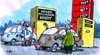 Cartoon: Angezapft (small) by RABE tagged griechenland,euro,schäuble,rettungsschirm,schuldenschnitt,banken,gläubiger,tankstelle,zapfsäule,benzinpreise,kraftfahrer,michel,steuerzahler,diesel