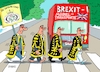 Cartoon: Brexit May (small) by RABE tagged brexit,may,london,premierministerin,theresa,oberstes,gericht,supreme,court,urteil,austritt,parlament,eu,rabe,ralf,böhme,cartoon,karikatur,pressezeichnung,farbcartoon,tagescartoon,beatles,möbeltransport,abbey,road,zebrastreifen,crossing