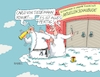 Cartoon: Carlos Schaubude (small) by RABE tagged sigmund,jähn,rabea,rogge,weltall,raumschiff,kosmonautin,mission,erdpole,rabe,ralf,böhme,cartoon,karikatur,pressezeichnung,farbcartoon,tagescartoon,himmel,himmelreich,gott,petrus,wolken,himmelspforte,himmelstor,carlo,von,tiedemann,schaubude,moderator,ndr,kultfigur,tv,radio,discjockey,vip