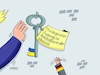 Cartoon: Dealmaker (small) by RABE tagged trrump,donald,präsident,usa,zoll,strafzoll,cartoon,karikatur,rabe,ralf,böhme,pressezeichnung,farbcartoon,tagescartoon,vatikan,büro,papst,franziskus,tod,sekretär,konklave,selbsternennung,kirche,bischof,deal,dealmaker,rohstoffabkommen,wirtschaftsabkommen,ukraine,selenskyj,waffenlieferung,deutschland,unterstützer