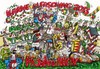 Cartoon: Faschingsposter (small) by RABE tagged fasching,karneval,faschingsfeier,büttenabend,pfannkuchen,luftschlangen,konfetti,rabe,ralf,böhme,cartoon,karikatur,elferrat,männerballett,garde,kapelle,bütt,büttenredner,schunkelrunde,prinzenpaar