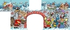 Cartoon: Festwagen Faschingsumzug (small) by RABE tagged karneval,festwagen,umzug,rabe,ralf,böhme,cartoon,thüringen,bürgermeister,bier