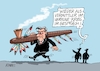 Cartoon: Friedenspfeife (small) by RABE tagged merz,kanzler,koalition,union,spd,klingbeil,cartoon,karikatur,pressezeichnung,farbcartoon,tagescartoon,db,bahn,frühling,frühjahr,frühjahrsputz,ice,zug,blumenkasten,blumenkästen,altkanzler,gerhard,schröder,vermittler,ukrainekrieg,putin,russland,usa,trump,friedenspfeife