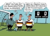 Cartoon: Fußball (small) by RABE tagged löw,fußball,frankreich,paris,stadion,hannover,niederlande,holland,flüchtlinge,flüchtlingspolitik,trainer,haltung,alleingang