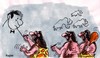 Cartoon: Höhlenmaler (small) by RABE tagged loriot,mehr,lametta,vicco,von,bülow,achwas,brandebburg,pirol,steinzeit,steinzeitmenschen,höhlenmalerei,neandertaler,höhlenmaler,urzeit