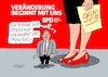 Cartoon: Klingbeil verändert (small) by RABE tagged merz,union,kanzler,fritze,koalition,spd,klingbeil,bundesregierung,rabe,ralf,böhme,cartoon,karikatur,pressezeichnung,farbcartoon,tagescartoon,trump,putin,krisen,tv,nachrichten,lars,bärbel,bas,sozialdemokraten,bundesparteitag,parteiführung,veränderung,umfragewerte,wiederwahl,schrumpfung