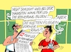 Cartoon: Nieten halten (small) by RABE tagged merz,union,kanzler,fritze,koalition,spd,klingbeil,bundesregierung,rabe,ralf,böhme,cartoon,karikatur,pressezeichnung,farbcartoon,tagescartoon,trump,putin,krisen,tv,nachrichten,waschmaschine,bundeswehr,musterung,wehrdienst,los,wahl,wähler,nieten
