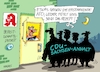 Cartoon: Notfall CDU (small) by RABE tagged merz,kanzler,koalition,union,spd,klingbeil,cartoon,karikatur,pressezeichnung,farbcartoon,tagescartoon,db,bahn,frühling,frühjahr,frühjahrsputz,ice,zug,blumenkasten,blumenkästen,esc,songcontest,landtagswahl,afd,umfragewerte,kandidat,apotheke,sachsen,anhalt,nachtdiens,bereitschaftsdienst,apotheker,rezept