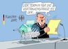 Cartoon: Scholz an der Trommel (small) by RABE tagged ampel,ampelregierung,rot,grün,gelb,fdp,spd,grüne,rabe,ralf,böhme,cartoon,karikatur,pressezeichnung,farbcartoon,tagescartoon,inflation,einkommen,rente,rentenpaket,bruch,streit,neuwahlen,vertrauensfrage,wahltermin,merz,scholz,bundestagswahl,trommel,lostrommel,tombola,los