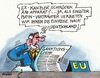 Cartoon: Schrödersanktion Neu (small) by RABE tagged exkanzler,gerhard,schröder,spd,putin,mokau,kremlchef,duzfreund,arschkriecher,ukraine,ukrainekrise,separatisten,russen,russland,prorussland,kiew,flugzeugabschuss,rabe,ralf,böhme,cartoon,karikatur,pressezeichnung,farbcartoon,tagescartoon,eu,brüssel,sanktion