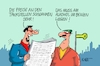 Cartoon: Schwankender Gang (small) by RABE tagged merz,kanzler,koalition,union,spd,klingbeil,cartoon,karikatur,pressezeichnung,farbcartoon,tagescartoon,db,bahn,frühling,frühjahr,frühjahrsputz,ice,zug,blumenkasten,blumenkästen,tankrabatt,rabatt,spritpreise,tankstelle,benzin,autofahrer,alkohol,schwankung,mineralölkonzern,trunkenheit