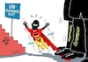 Cartoon: UN Superman (small) by RABE tagged merz,kanzler,koalition,union,spd,klingbeil,cartoon,karikatur,pressezeichnung,farbcartoon,tagescartoon,db,bahn,frühling,frühjahr,frühjahrsputz,ice,zug,blumenkasten,blumenkästen,esc,songcontest,un,sicherheitsrat,uno,wadephul,aufnahme,abstimmung,portugal,österreich,kampfabstimmung,superman,comic