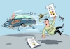 Cartoon: Wählerwille (small) by RABE tagged merz,kanzler,koalition,union,spd,klingbeil,cartoon,karikatur,pressezeichnung,farbcartoon,tagescartoon,db,bahn,frühling,frühjahr,frühjahrsputz,ice,zug,blumenkasten,blumenkästen,esc,songcontest,wahl,wählerwille,landtagswahl,senatswahl,berlin,mecklenburg,vorpommern,wahldebakel,stimmverlust,volkspartei,rücktritt,länderchefs,pkw,stopp,crash,unfall,zusammenprall